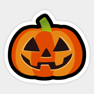 Colorful Pumpkin Sticker